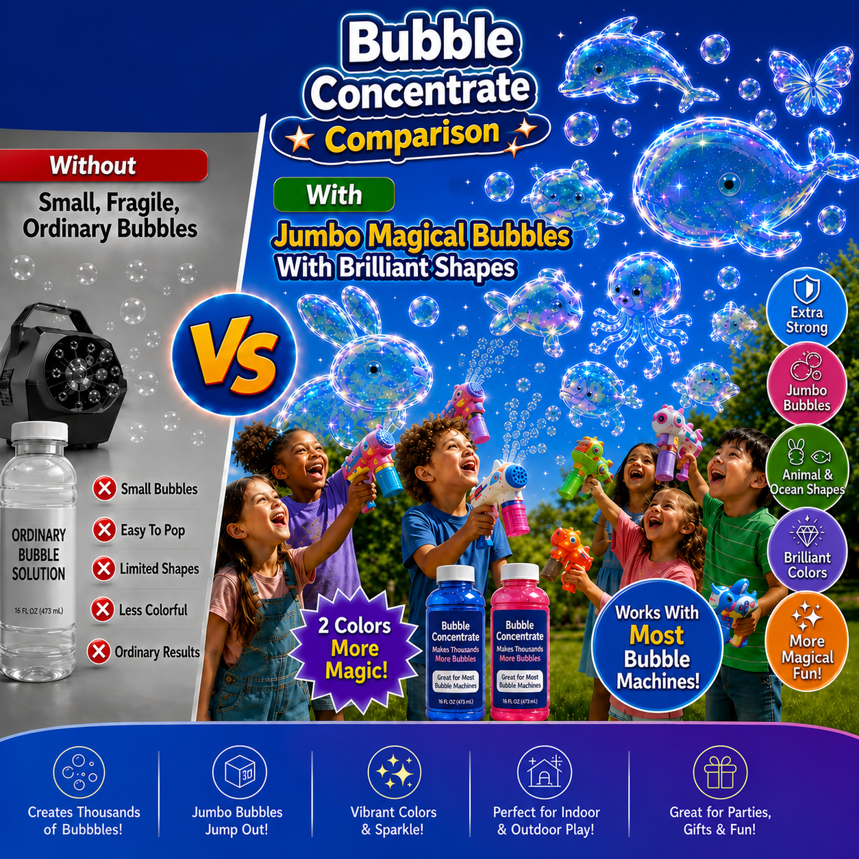 Thirdxi Bubble Concentrate —— Animal & Ocean Fantasy Theme