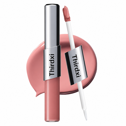 Perfect Twin Lip — Dual-Ended Liquid Lipstick with Velvet Matte Color and Glossy Shine