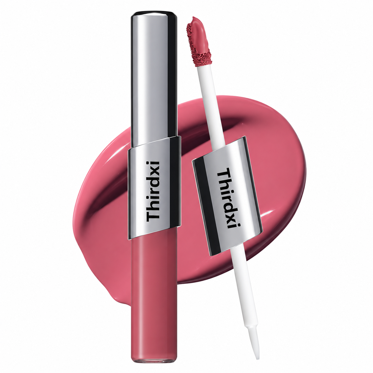 Perfect Twin Lip — Dual-Ended Liquid Lipstick with Velvet Matte Color and Glossy Shine