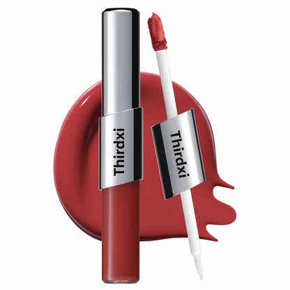 Perfect Twin Lip — Dual-Ended Liquid Lipstick with Velvet Matte Color and Glossy Shine
