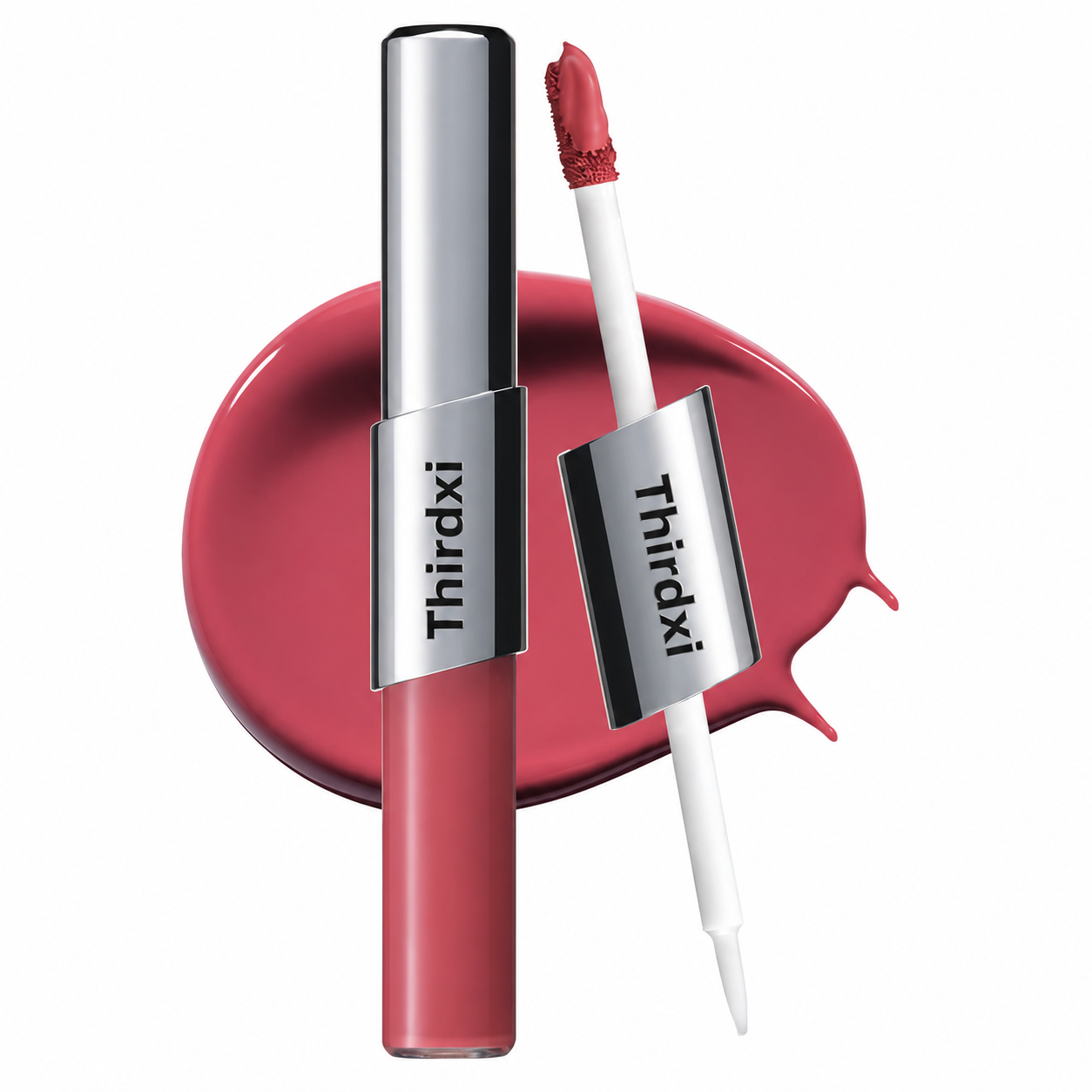 Perfect Twin Lip — Dual-Ended Liquid Lipstick with Velvet Matte Color and Glossy Shine