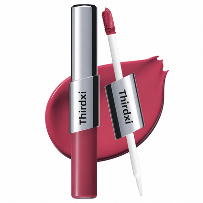 Perfect Twin Lip — Dual-Ended Liquid Lipstick with Velvet Matte Color and Glossy Shine