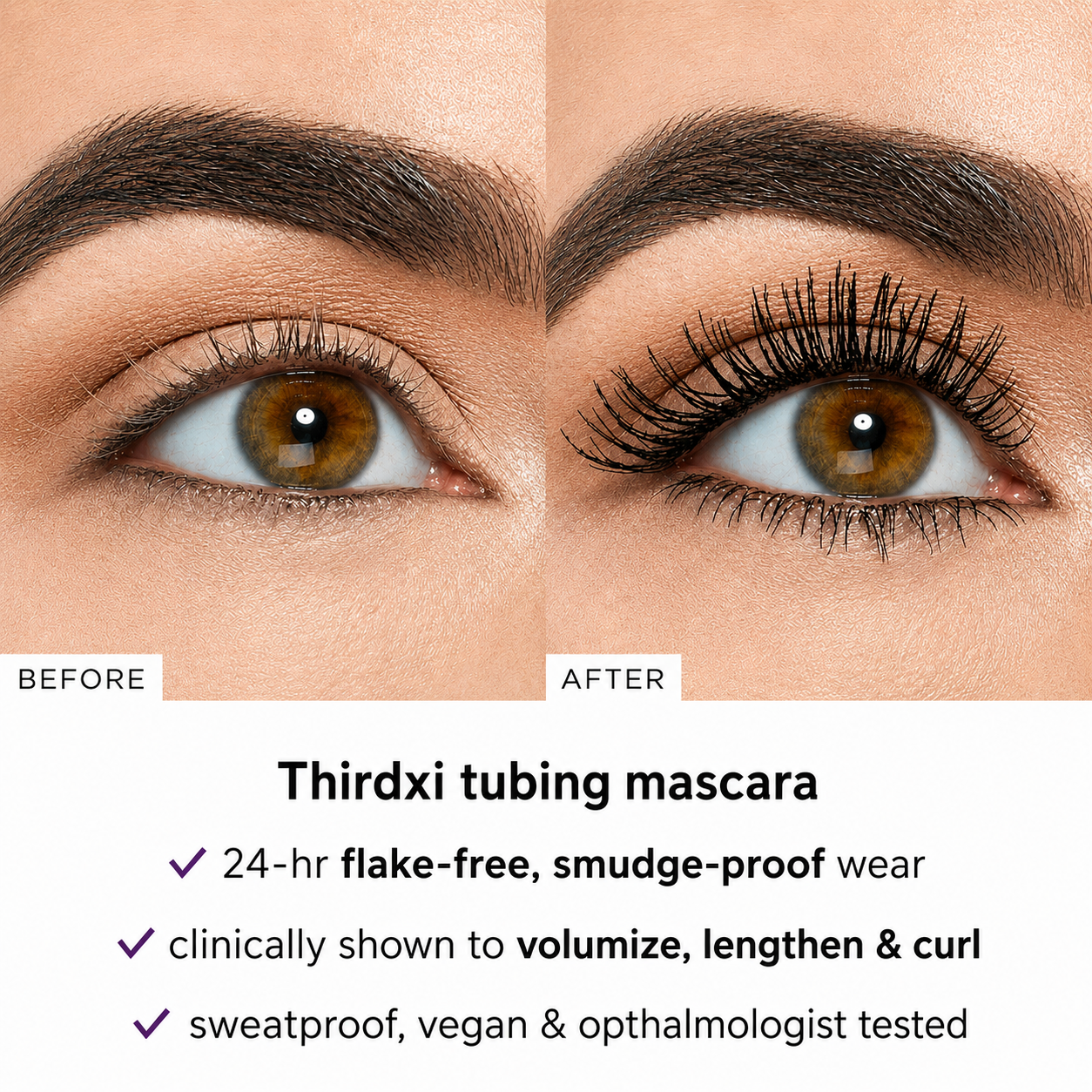 🔥Limited-Time Discount — Just $9.9 Each!🔥Thirdxi Tubing Mascara & Primer