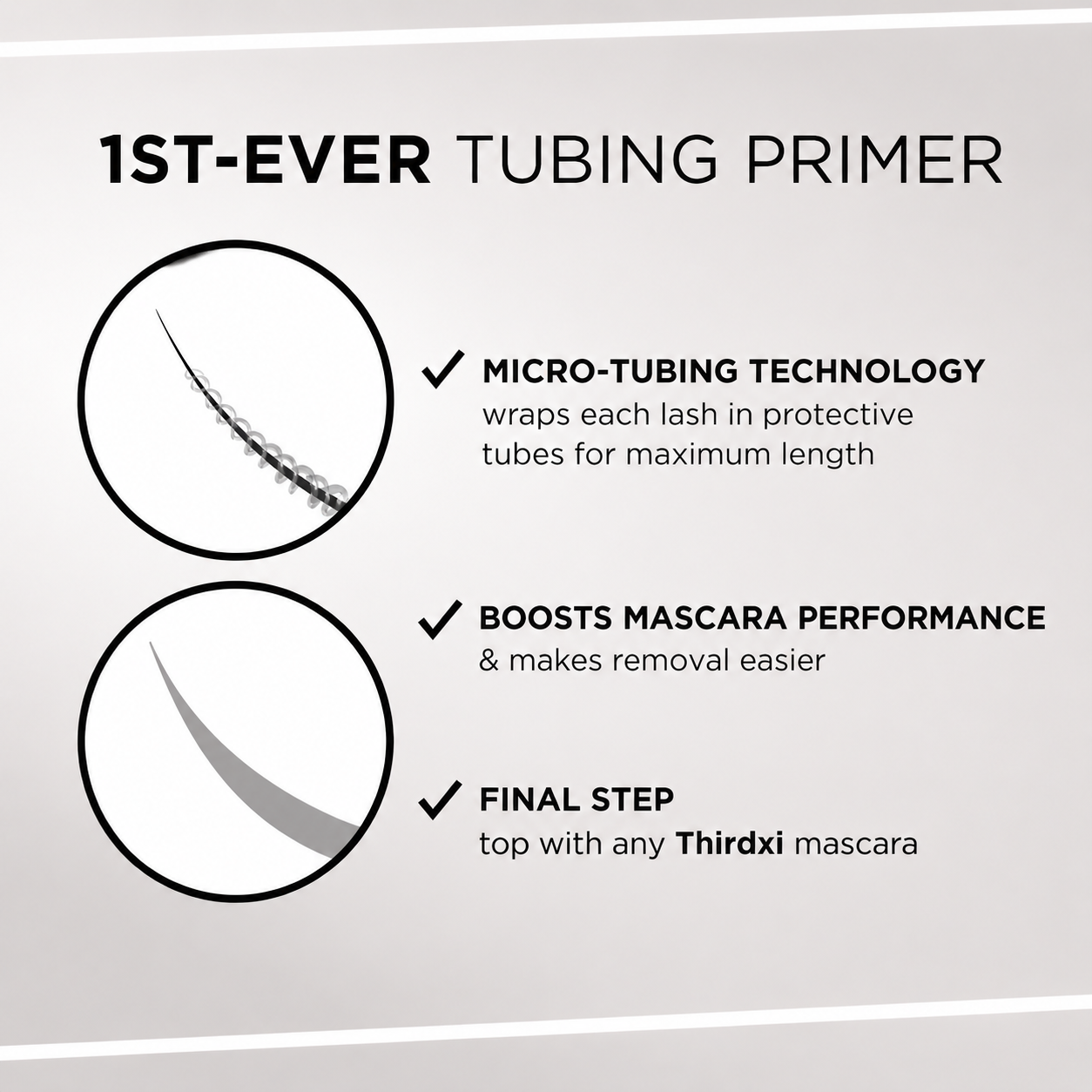 🔥Limited-Time Discount — Just $9.9 Each!🔥Thirdxi Tubing Mascara & Primer