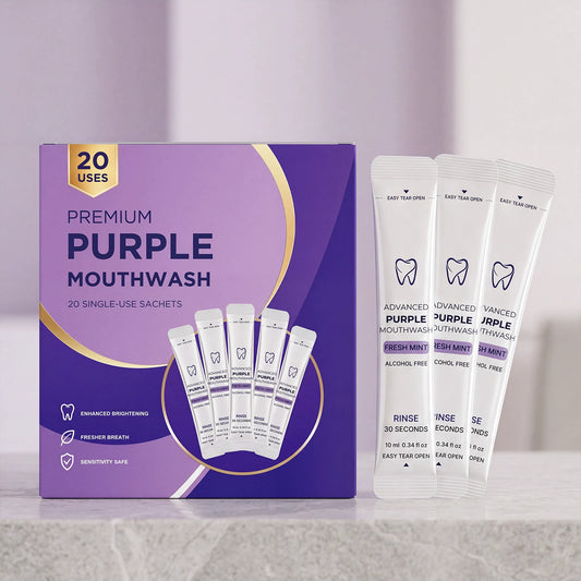 Thirdxi Purple Mouthwash - Sachets 20 Pack